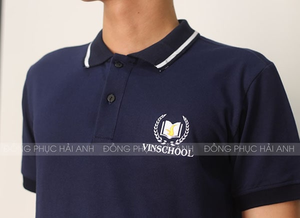 Thêu vi tính logo VinSchool