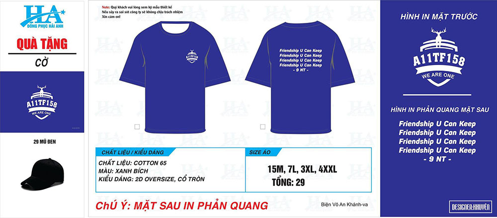 Mẫu thiết kế áo lớp phản quang
