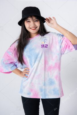 Mẫu áo lớp tie dye đẹp 01