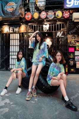 Mẫu áo lớp tie dye đẹp 11