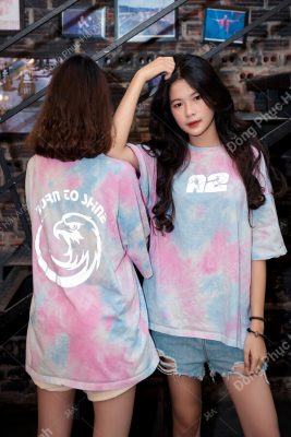 Mẫu áo lớp tie dye đẹp 07
