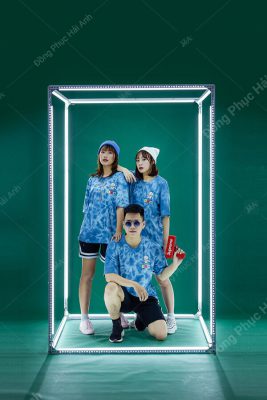 Mẫu áo lớp Patchy Navy 02