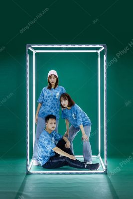 Mẫu áo lớp Patchy Navy 03