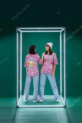 Mẫu áo lớp Patchy Pinky 02