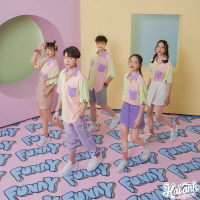 Mẫu áo lớp sơ mi Funny Sunny