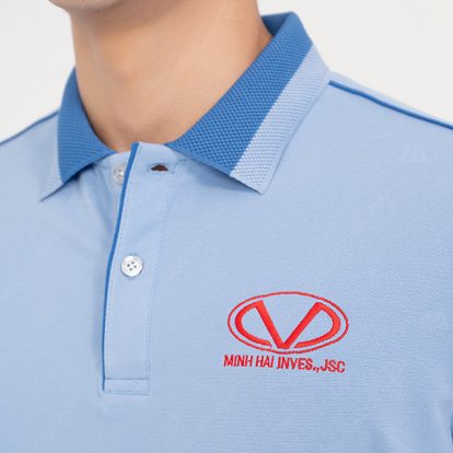 Logo áo đồng phục doanh nghiệp Minh Hải