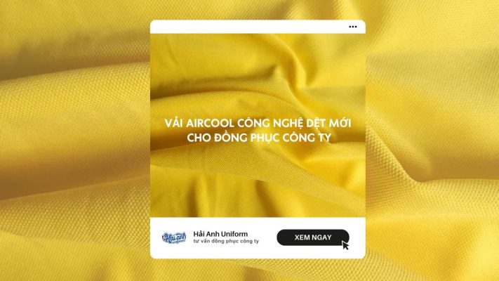 Vải Aircool công nghệ dệt mới cho đồng phục công ty