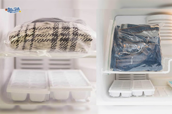 Bảo quản quần áo trong tủ lạnh giúp giữ màu bền lâu