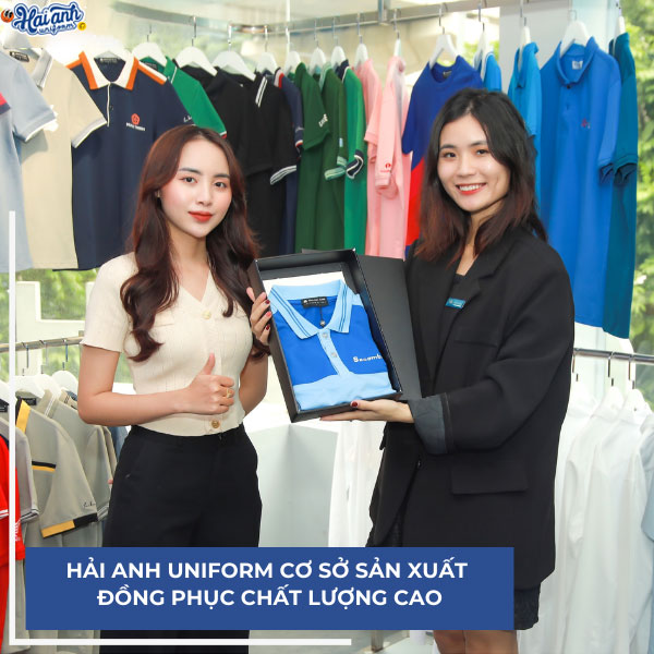 Hải Anh Uniform tự tin là đơn vị làm áo đồng phục công ty chất liệu Compact Fit chất lượng