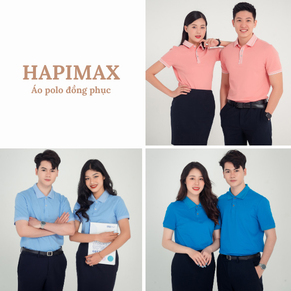 Vải Cotton Hapimax được ứng dụng may áo đồng phục polo