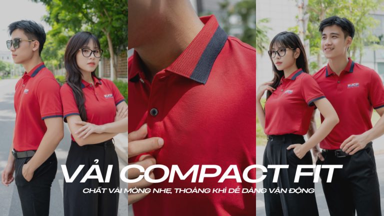 Chất liệu Compact Fit mỏng nhẹ, thoáng khí
