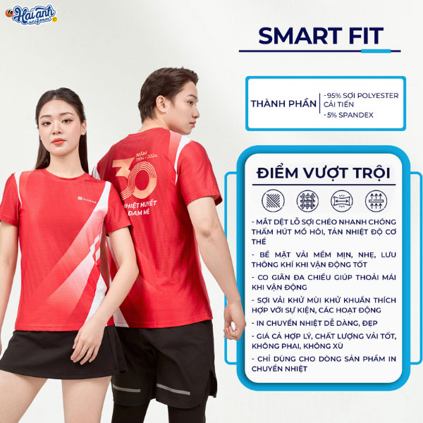 Điểm vượt trội của chất liệu Smartfit