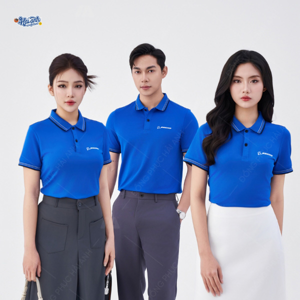 Áo được may từ chất liệu Air Cool thoáng khí, bền màu