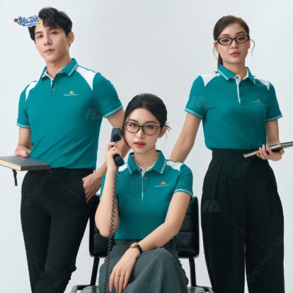 Mẫu áo polo form unisex, phù hợp cho cả nam và nữ