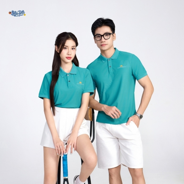 Cổ dệt chắc chắn giúp áo giữ form gọn gàng
