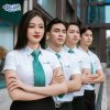 Thiết kế mẫu áo sơ mi tay ngắn tăng sự linh hoạt