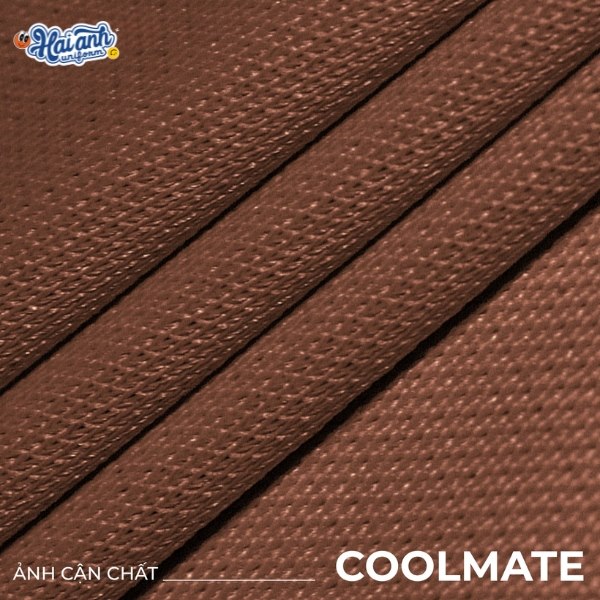 Vải Coolmate được làm từ Polyester và Spandex