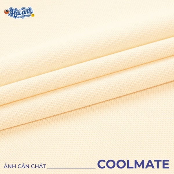 Vải Coolmate có độ co giãn tốt, tạo sự thoải mái khi vận động, di chuyển