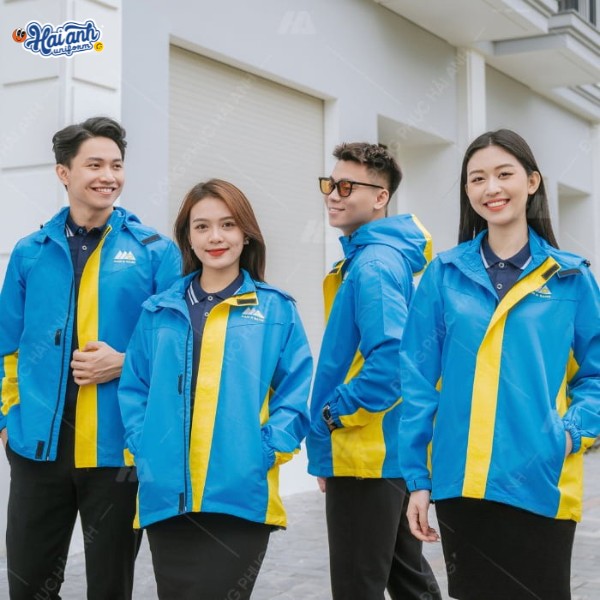 Mẫu áo khoác đồng phục Hải Anh gợi ý cho Nam Á Bank