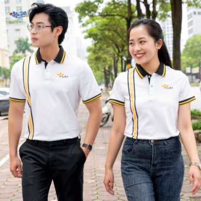 Thiết kế thanh lịch, logo in chuyển nhiệt sắc nét.