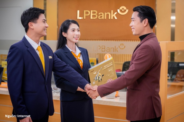 Mẫu áo vest LPBank hiện đại, sang trọng