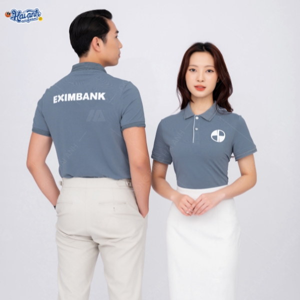 Hải Anh Uniform gợi ý mẫu polo đồng phục mới tông màu ghi xám chủ đạo