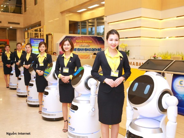 Mẫu áo vest công sở của Nam Á Bank
