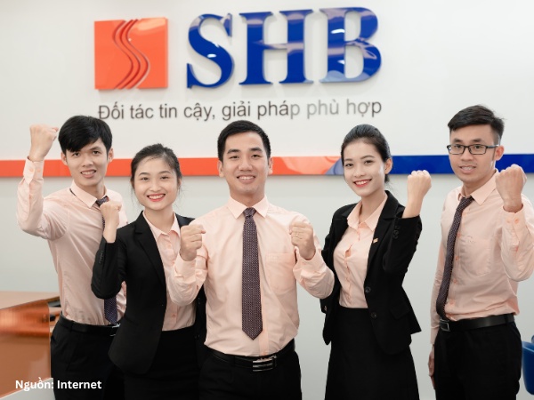 Mẫu áo sơ mi đồng phục ngân hàng SHB thanh lịch, chuyên nghiệp