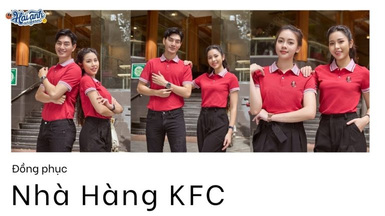 đồng phục nhà hàng KFC