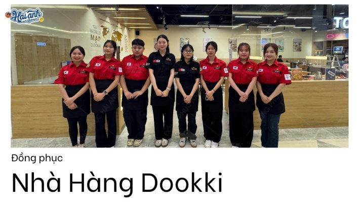 đồng phục nhà hàng Dookki