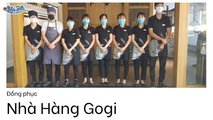 đồng phục nhà hàng Gogi