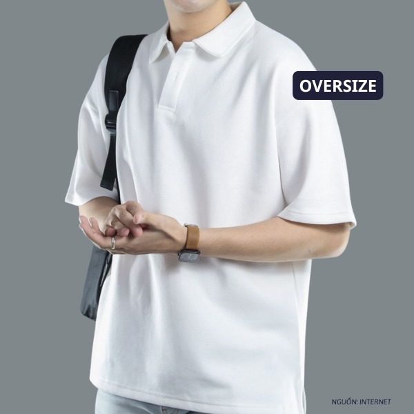Form dáng Oversize thoải mái, rộng rãi