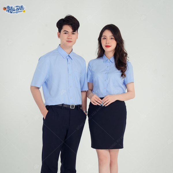 Hải Anh Uniform gợi ý thiết kế áo sơ mi ngắn tay dành cho ngân hàng SCB