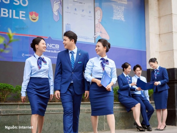 Đồng phục giúp xây dựng hình ảnh chuyên nghiệp cho NCB