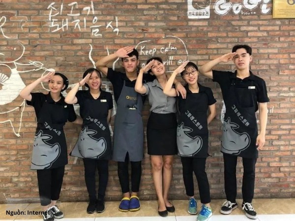Tạp dề Gogi House với họa tiết chú bò vui nhộn