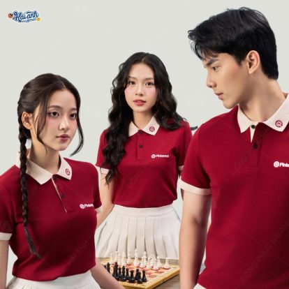Logo thêu sắc nét giúp Pinterest tăng nhận diện thương hiệu