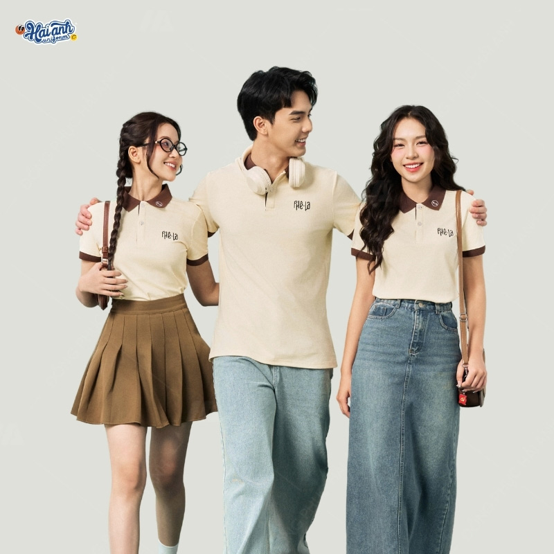 Đồng phục Phê La hiện đại và chuyên nghiệp và nhận diện cao.