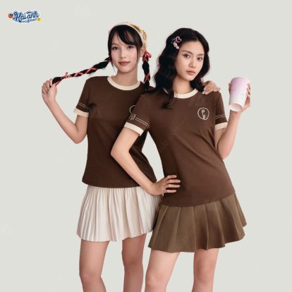 Logo thương hiệu in sắc nét, bố trí hợp lý giúp tăng nhận diện