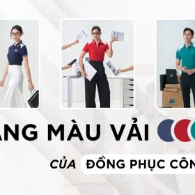 Bảng màu vải may đồng phục
