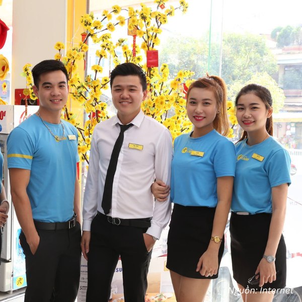 Áo thun Điện Máy Xanh trẻ trung, hiện đại