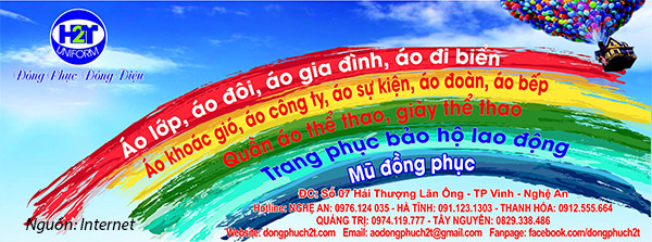 Xưởng nhận may đồng phục số lượng lớn tại Nghệ An H2T