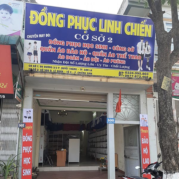 Cơ sở may đồng phục uy tín tại Sơn La - Linh Chiến