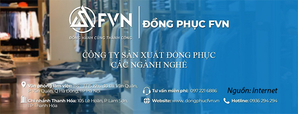 Chất liệu bền đẹp, form dáng chuẩn tại Đồng Phục FVN.