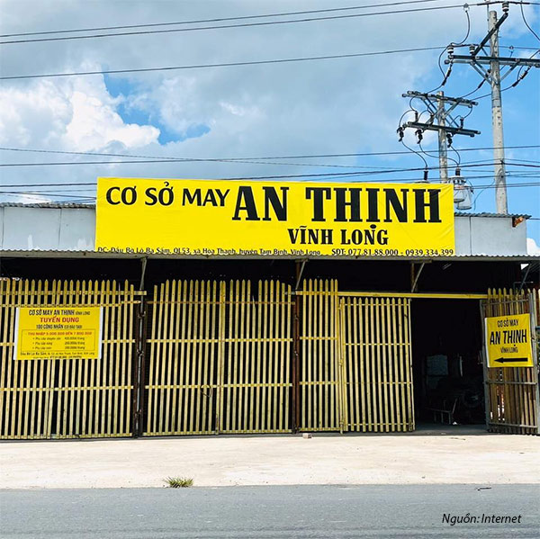 Anh Thịnh - Xưởng may tại Vĩnh Long, kiểu dáng đa dạng, thiết kế đẹp