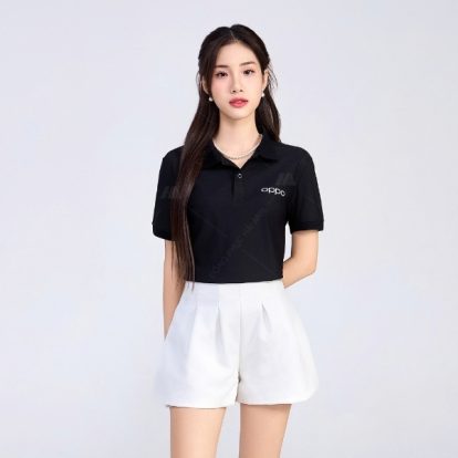 Mẫu đồng phục công ty Oppo màu đen