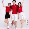 Mẫu áo polo đỏ đô đồng phục Kinh Đô-2