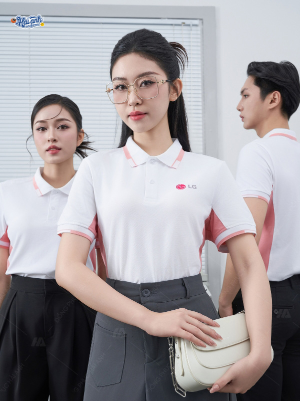 Đặt áo đồng phục polo theo yêu cầu tại Hải Anh Uniform
