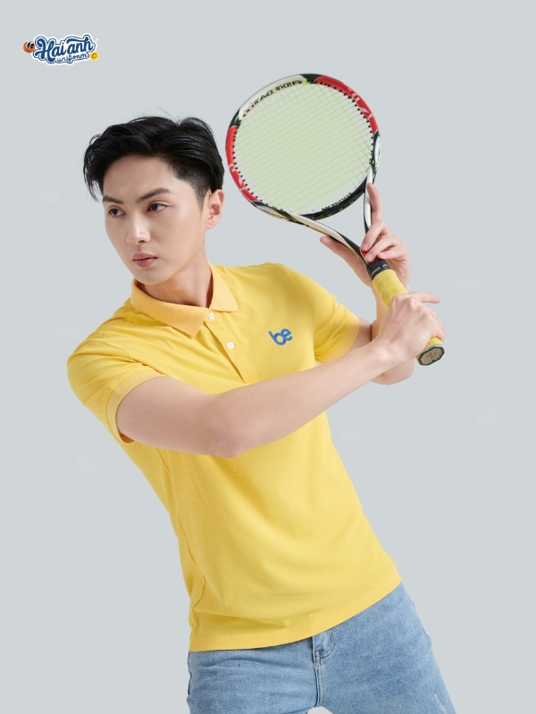 Đặc trưng của áo thun đồng phục màu vàng cúc Be