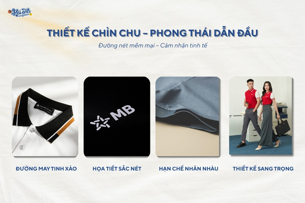 Sự chỉn chu, sáng tạo của Hải Anh Uniform được thể hiện ở từng mẫu áo