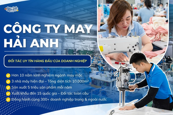 Hải Anh Uniform - 15 năm đồng hành cùng 300+ triệu doanh nghiệp